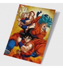 Poster 3D Dragon Ball Z - Champa Goku States 40X60cm