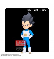 Figurine DBZ Dragon Ball - Daima Vegeta Mini Figure With Panel 9cm