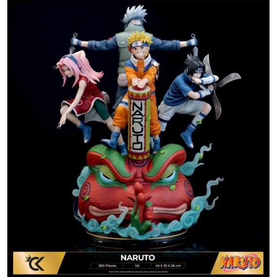 Statue Naruto - Naruto Sasuke Sakura Kakashi 1/6 45cm