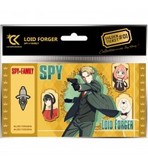 Golden Ticket Spy X Family - Loid Forger