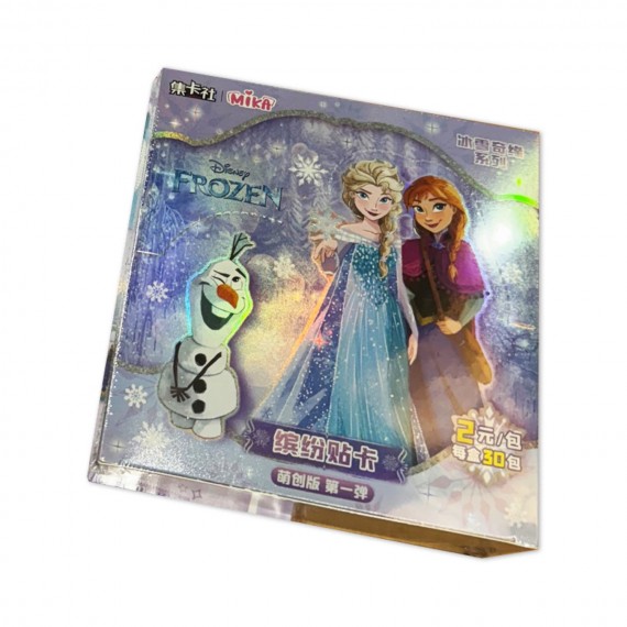 Carte à collectionner Cardfun Disney - Frozen Diy Edition Boite 30 Boosters 5 Cartes