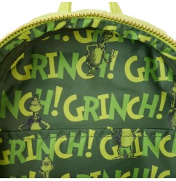 Mini Sac A Dos Dr Seuss - Plush Grinch Light Up Cosplay