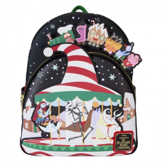 Mini Sac A Dos Disney - Nightmare Before Christmas Journey To Christmas Town