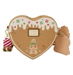 Sac A Main Disney Lilo & Stitch - Angel And Stitch Gingerbread Heart