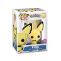 Figurine Pokemon - Pichu Floked Exclu Pop 10cm