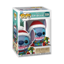 Figurine Disney - Stitch Holiday Stitch Lights Pop 10cm