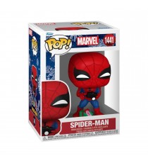 Figurine Marvel - Holiday 2024 Spiderman Gift Pop 10cm