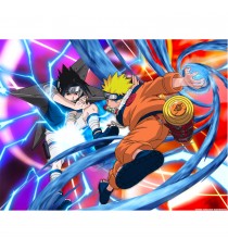 Poster magnétique Naruto - Naruto Versus Sasuke