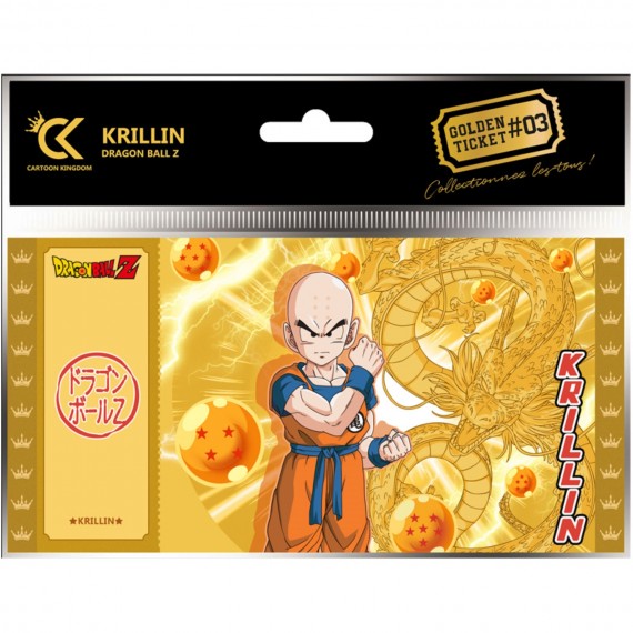 Golden Ticket Dragon Ball Z - Krillin