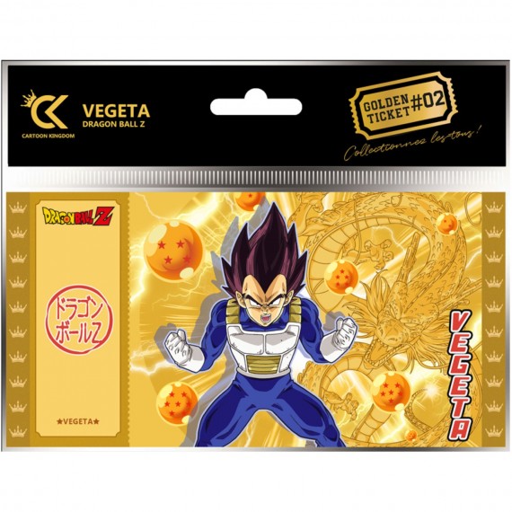 Golden Ticket Dragon Ball Z - Vegeta