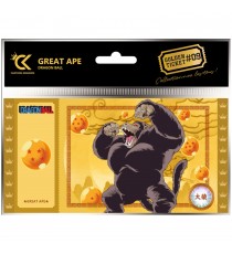 Golden Ticket Dragon Ball Z - Great Ape