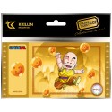 Golden Ticket Dragon Ball Z - Krillin Jaune