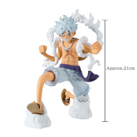 Figurine One Piece - Monkey D Luffy Gear5 Grandista 21cm