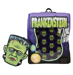 Mini Sac A Dos Universal Monsters - Frankenstein Neon Mask