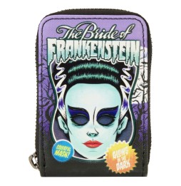 Portefeuille Universal Monsters - Bride Of Frankenstein Neon Mask