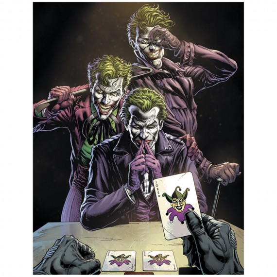 Poster magnétique DC Comics - Three Joker