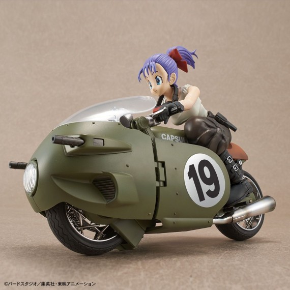 Maquette Figure-Rise Dragon Ball - Bulma Variable N°19 Motorcycle