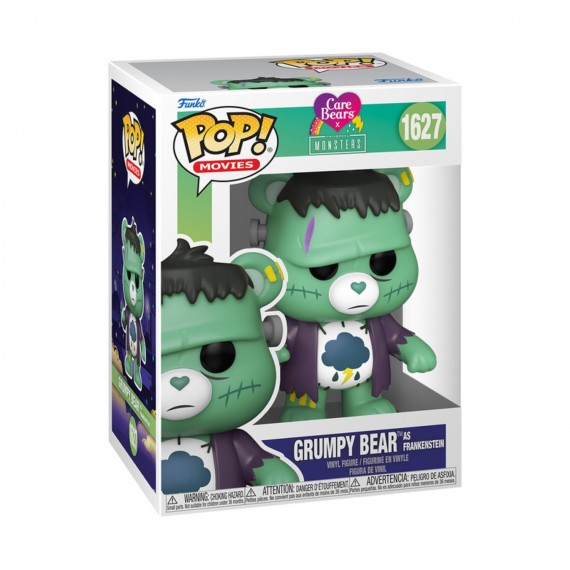 Figurine Universal Monsters X Bisounours - Grumpy Bear Frankenstein Pop 10cm