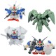 Maquette Gundam Gunpla - 0083 Stardust Memory Set 4Pcs SDBB 8cm