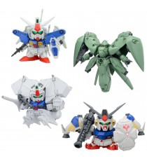 Maquette Gundam Gunpla - 0083 Stardust Memory Set 4Pcs SDBB 8cm