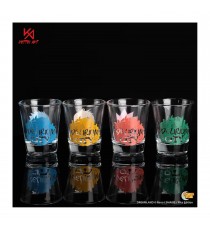 Set de 4 shooters en verre Dreamland - Lucky Stars