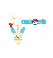 Porte Cle Figurine Pokemon - Minun Negapi 5cm 6971680456071