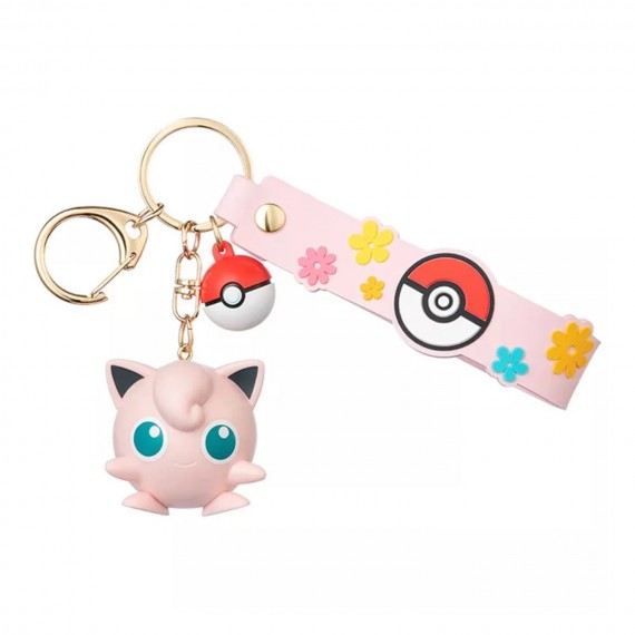 Porte Cle Figurine Pokemon - Jigglypuff Rondoudou 5cm 6971680456125