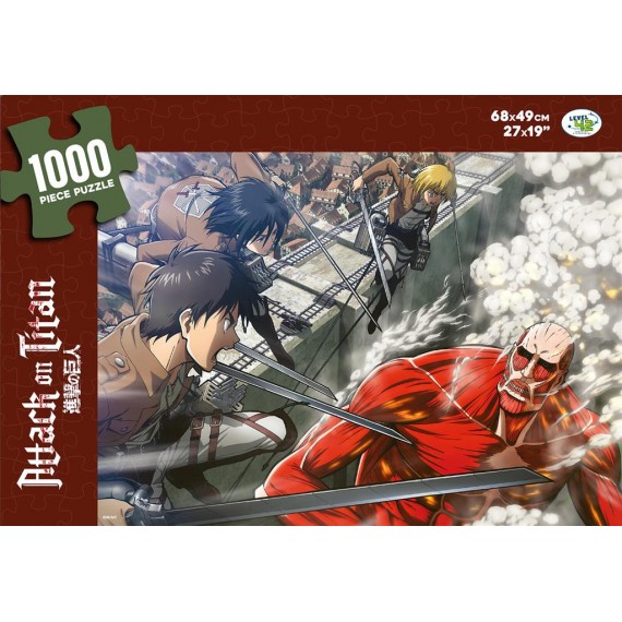 Puzzle L'Attaque Des Titans 1000Pcs