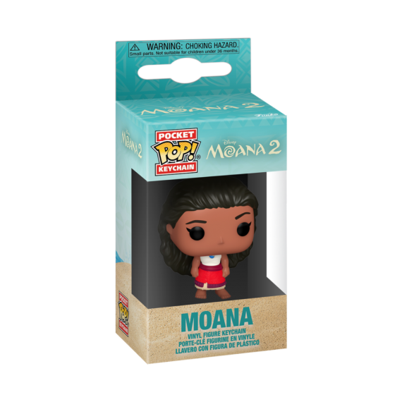 Figurine Disney Moana Vaiana 2 - Moana Pocket Pop 4cm