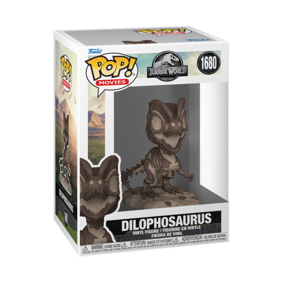 Figurine Jurassic Park - Fossil Dilophosaurus Pop 10cm