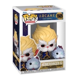 Figurine Arcane - Heimerdinger And Poro Pop 10cm