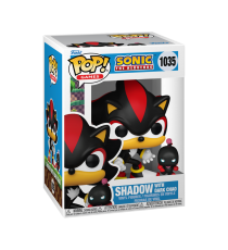 Figurine Sonic - Shadow And Dark Chao Pop 10cm