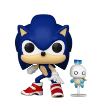 Figurine Sonic - Sonic And Hero Chao Pop 10cm