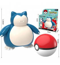 Maquette Pokeball Pokemon - Ronflex 6cm