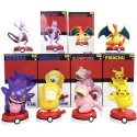 Figurines Pokemon - Moving Boite De 6pcs 5-7cm