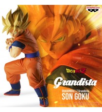 Figurine Dragon Ball Z - Saiyan Grandista Son Goku Super 22cm