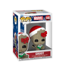 Figurine Marvel - Holiday 2024 Groot Pop 10cm