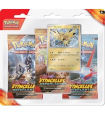 Pokémon EV08 - Pack 3 Boosters Ecarlates Et Violet - Etincelles Deferlantes - Modèle Aleatoire