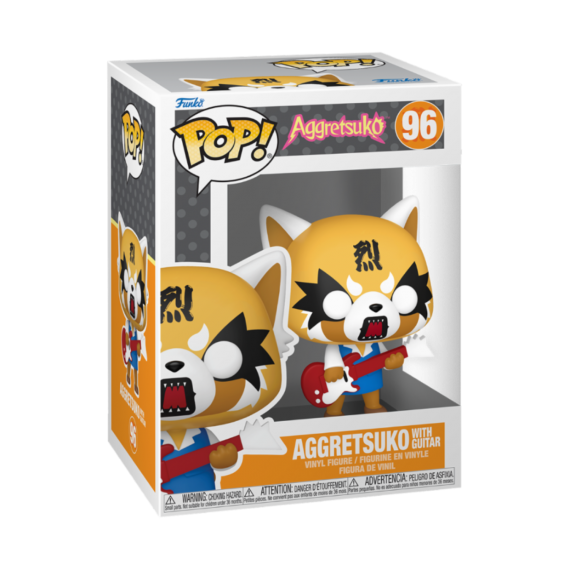 Figurine Aggretsuko - Aggretsuko Guitar Pop 10cm