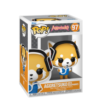 Figurine Aggretsuko - Agretsuko Headphones Pop 10cm