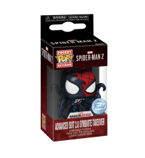 Figurine Marvel Spiderman 2 - Suit Symbiote Takeover Pocket Pop 4cm