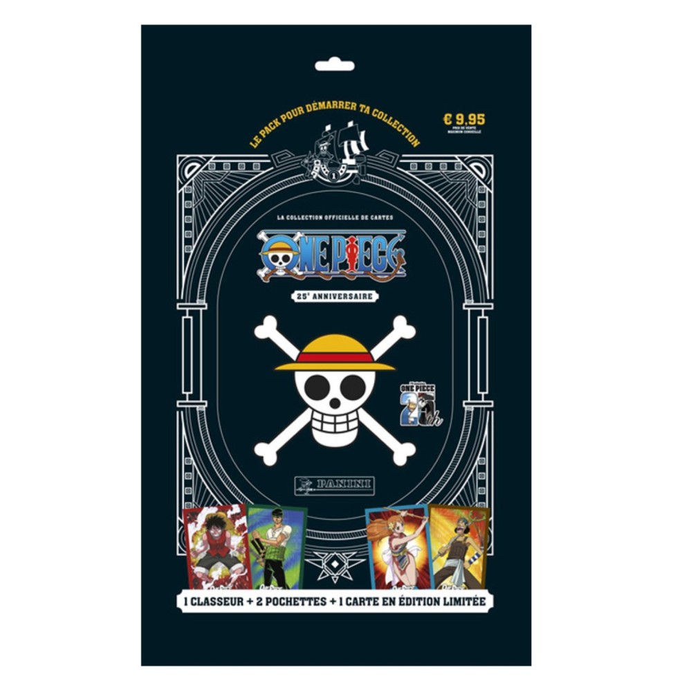 Cartes Panini One Piece Starter Pack 25th Anniversaire