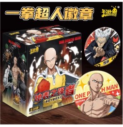 Badge Metal One Punch Man (Boite De 6pcs)