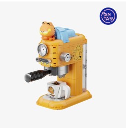 Set A Construire Garfield Fantastic Machines Series - Garfield Coffee Maker 15cm