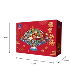 Set A Construire Chinese - The Dragon Year's Fan