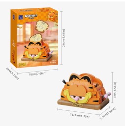 Set A Construire Garfield Fantastic Machines Series - Garfield Toaster 10cm