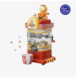 Set A Construire Garfield Fantastic Machines Series - Garfield Popcorn Machine 20cm