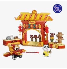 Set A Construire Kung Fu Panda Adventure - Training Camp 30cm