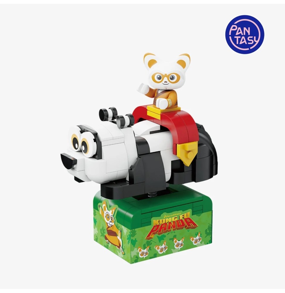 Set A Construire Kung Fu Panda - Shifu on Skatekart 15cm