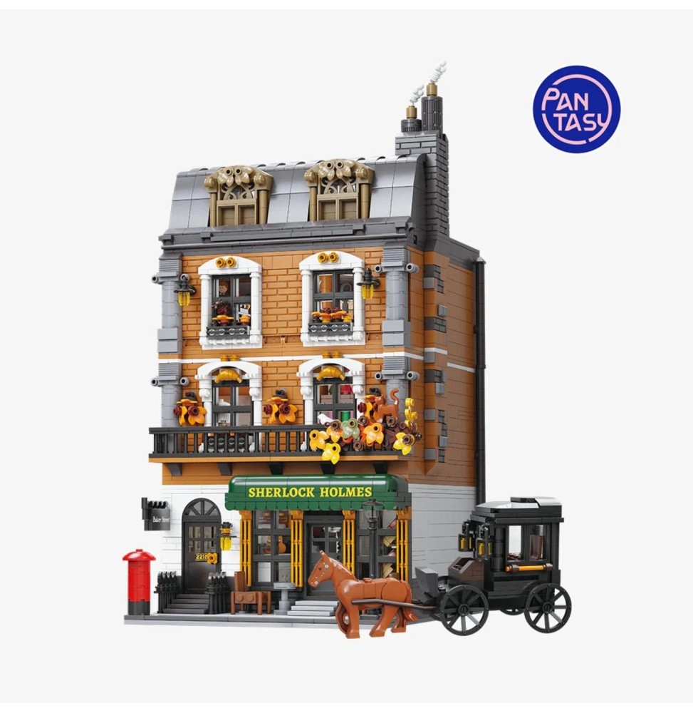 Set A Construire Sherlock Holmes - Baker Street 221B Apartment 42cm